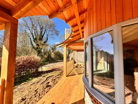 Patio area and garden decking built by Big Sky Construction in Norfolk
