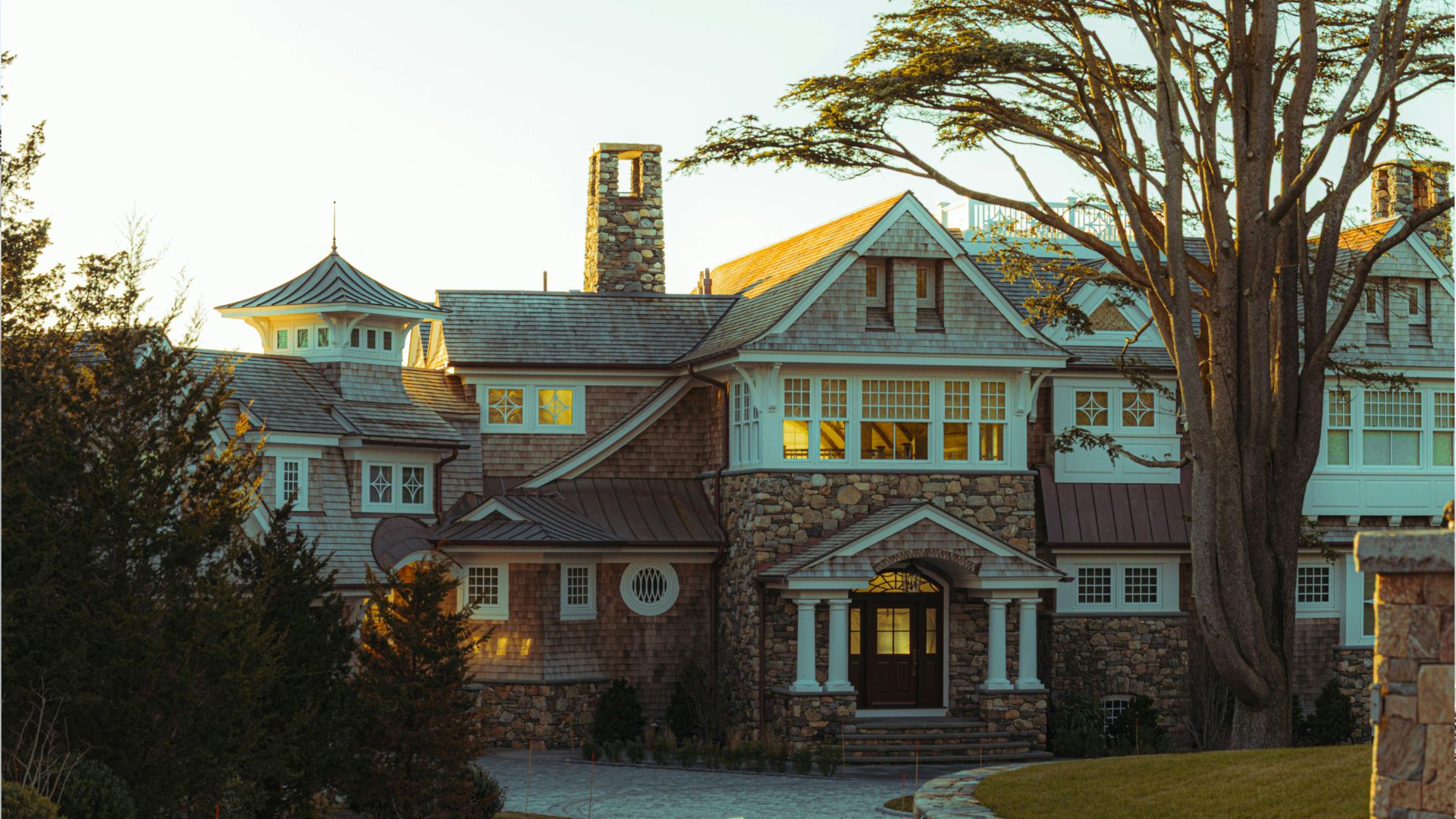 Completed new build private house by Big Sky Construction, North Norfolk